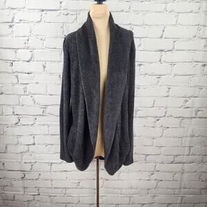 Barefoot Dreams Cardigan Womens M Plush Soft comfy cozycore cabincore loungewear
